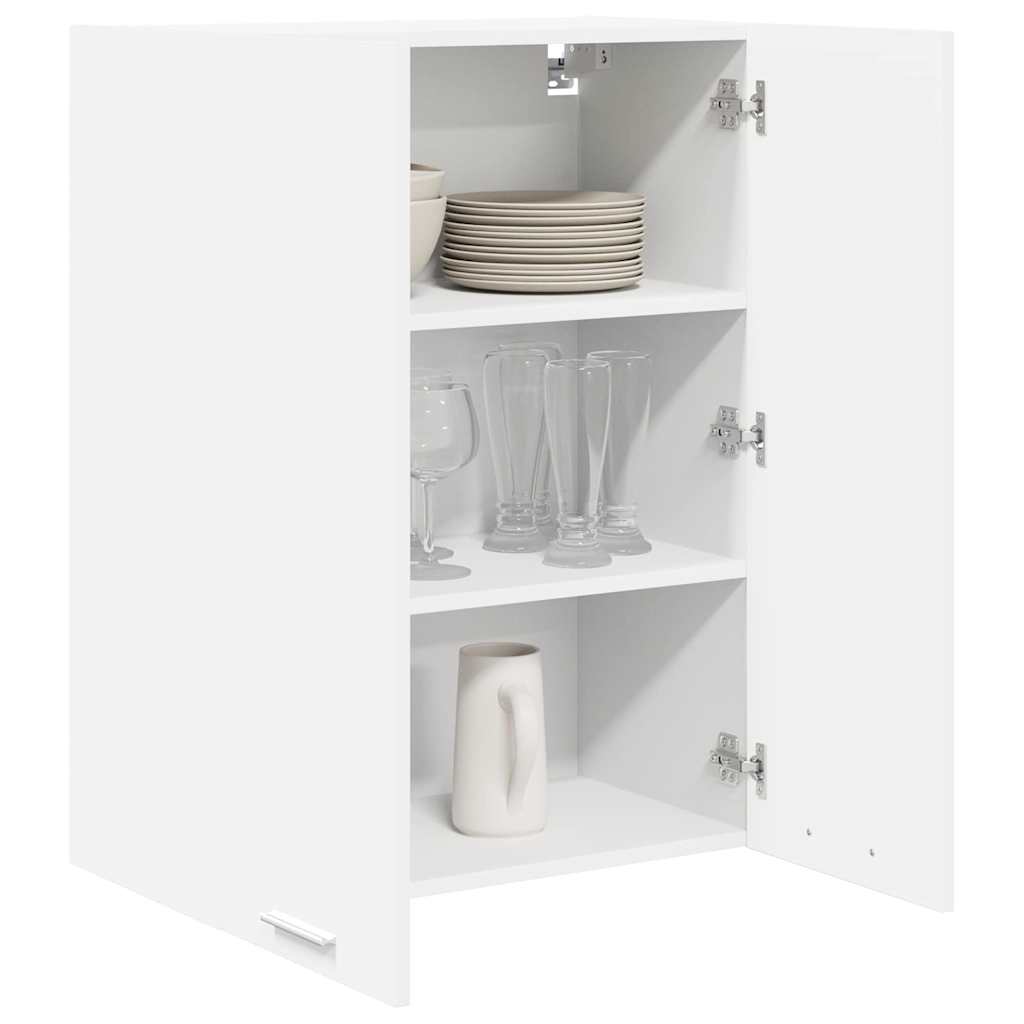 Hängeschrank mit Regal Riga Weiß 60 x 31 x 80 cm Holzwerkstoff